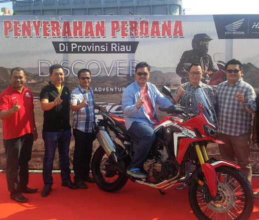 Heryandi, Pemilik Motor CRF1000L Africa Twin di Sumatera